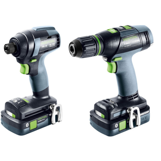 Festool Zestaw wiertarki i zakrętarki TID 18 HPC 4,0 I-Set T18 577244