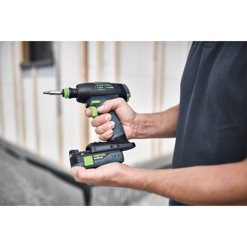 Festool Zestaw wiertarki i zakrętarki TID 18 HPC 4,0 I-Set T18 577244
