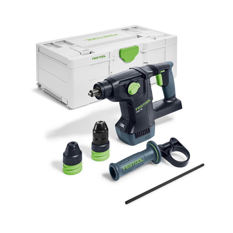 Festool Młotowiertarka akumulatorowa z funkcją kucia KHC 18 EB-Basic 577447
