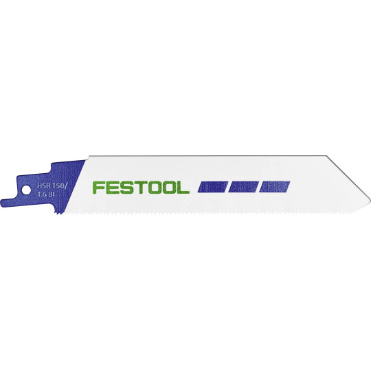 Festool Brzeszczot szablowy HSR 150/1,6 BI/5 METAL STEEL/STAINLESS STEEL 577489