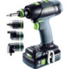 Festool Akumulatorowa wiertarko-wkrętarka T 18+3 HPC 4,0 I-Set 577609 (576989)