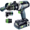 Festool Akumulatorowa wiertarko-wkrętarka TDC 18/4 5,0/4,0 I-Set QUADRIVE 577612