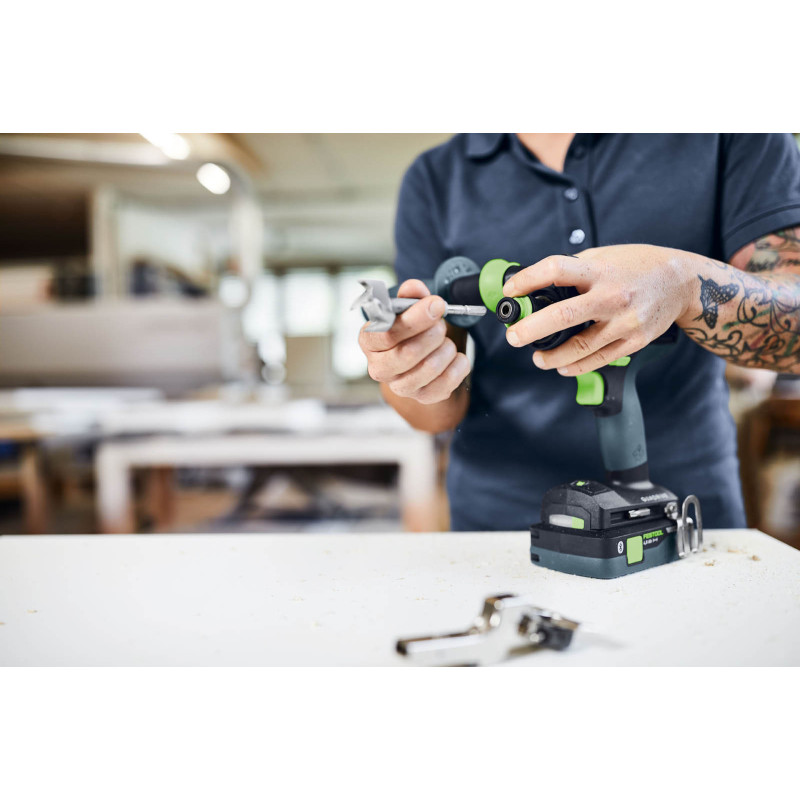 Festool Akumulatorowa wiertarko-wkrętarka TDC 18/4 5,0/4,0 I-Set QUADRIVE 577612