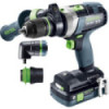 Festool Akumulatorowa wiertarko-wkrętarka udarowa TPC 18/4 5,0/4,0 I-Set QUADRIVE 577621 (577247)