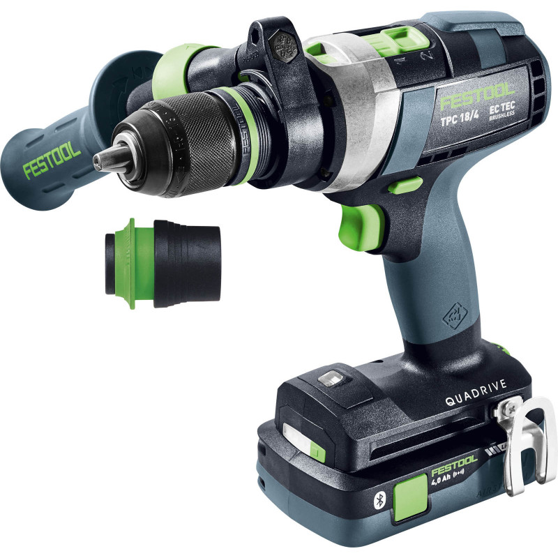 Festool Akumulatorowa wiertarko-wkrętarka udarowa TPC 18/4 5,0/4,0 I-Plus QUADRIVE 577651 (575605)