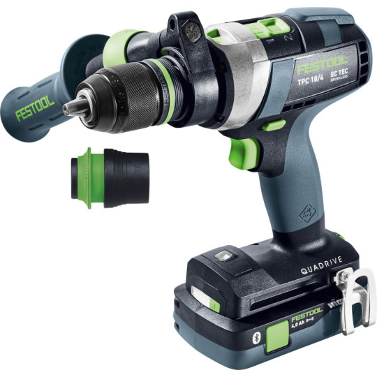 Festool Akumulatorowa wiertarko-wkrętarka udarowa TPC 18/4 5,0/4,0 I-Plus QUADRIVE 577651 (575605)