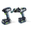 Festool Zestaw wiertarki i zakrętarki TID 18 5,0/4,0-Set TPC 18/4 577654 (576995)