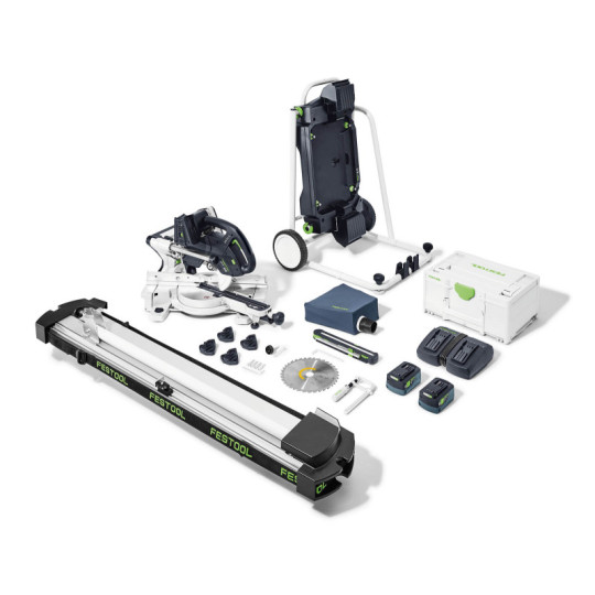 Festool Akumulatorowa ukośnica przesuwna KSC 60 EB 5,0 I-UG-Set KAPEX (577666) 577958