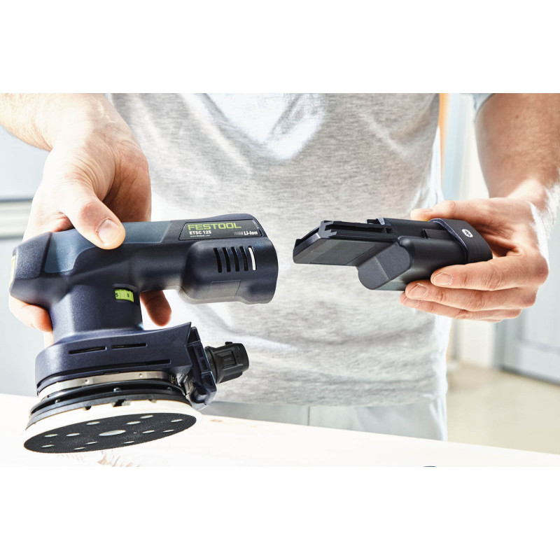 Festool Akumulatorowa szlifierka mimośrodowa ETSC 125 3,0 I-Set 578142
