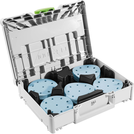 Festool Systainer na materiały ścierne Granat SYS-STF D125 GR-Set 578193