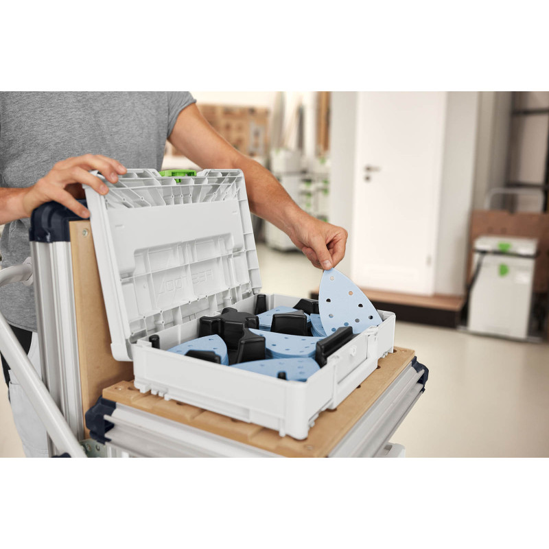 Festool Systainer na materiały ścierne Granat SYS-STF DELTA GR-Set 578195