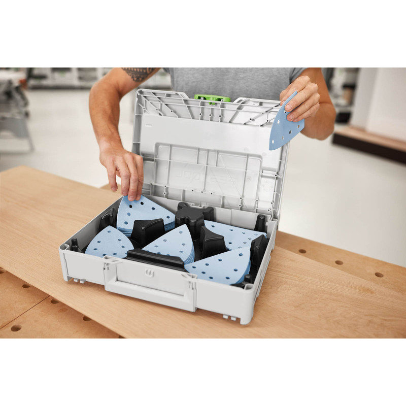 Festool Systainer na materiały ścierne Granat SYS-STF DELTA GR-Set 578195