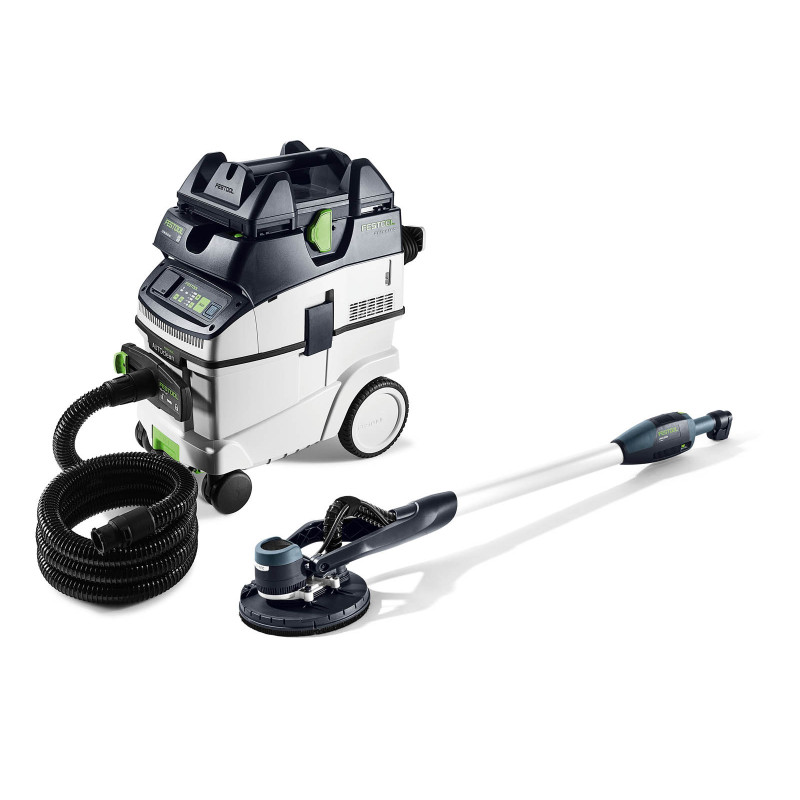 Festool Zestaw złożony z szlifierki przegubowej i odkurzacza PLANEX LHS-E 225/CTM 36-Set 578418