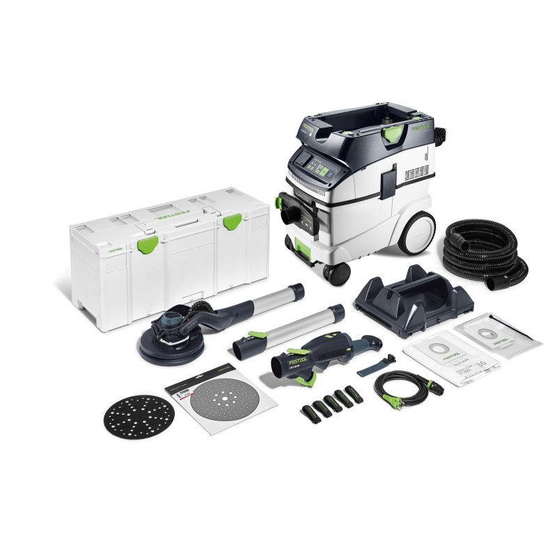 Festool Zestaw złożony z szlifierki przegubowej i odkurzacza PLANEX LHS 2 225 EQI/CTL 36-Set 578424