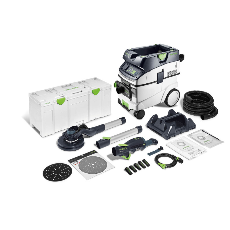 Festool Zestaw złożony z szlifierki przegubowej i odkurzacza PLANEX LHS 2 225 EQI/CTM 36-Set 578425