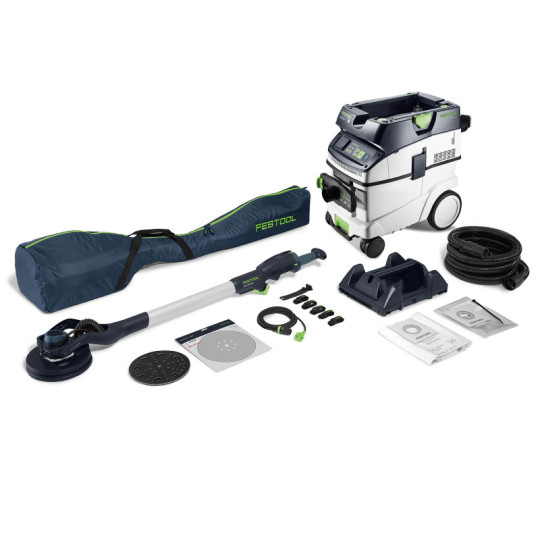 Festool Zestaw złożony z szlifierki przegubowej i odkurzacza PLANEX LHS 2-M 225 EQ/CTL 36-Set 578452
