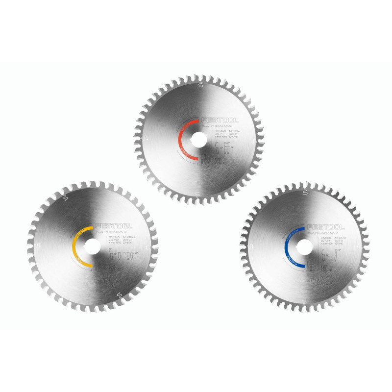 Festool Zestaw tarcz pilarskich KSB-SORT/3 W/L/A 168x1,8 578568