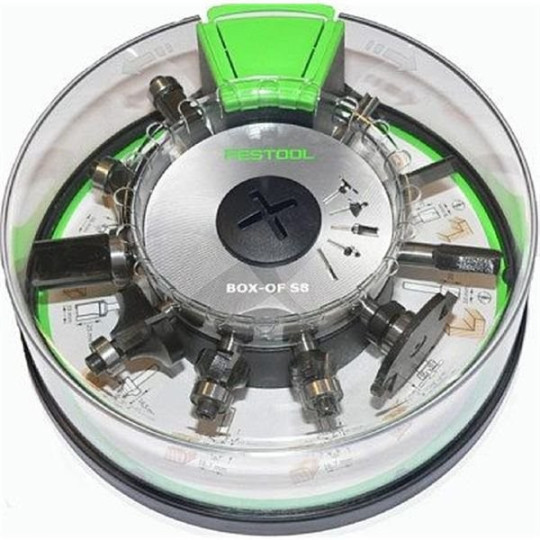 Festool Skrzynka z frezami Box-OF HW S8 Mix 498979