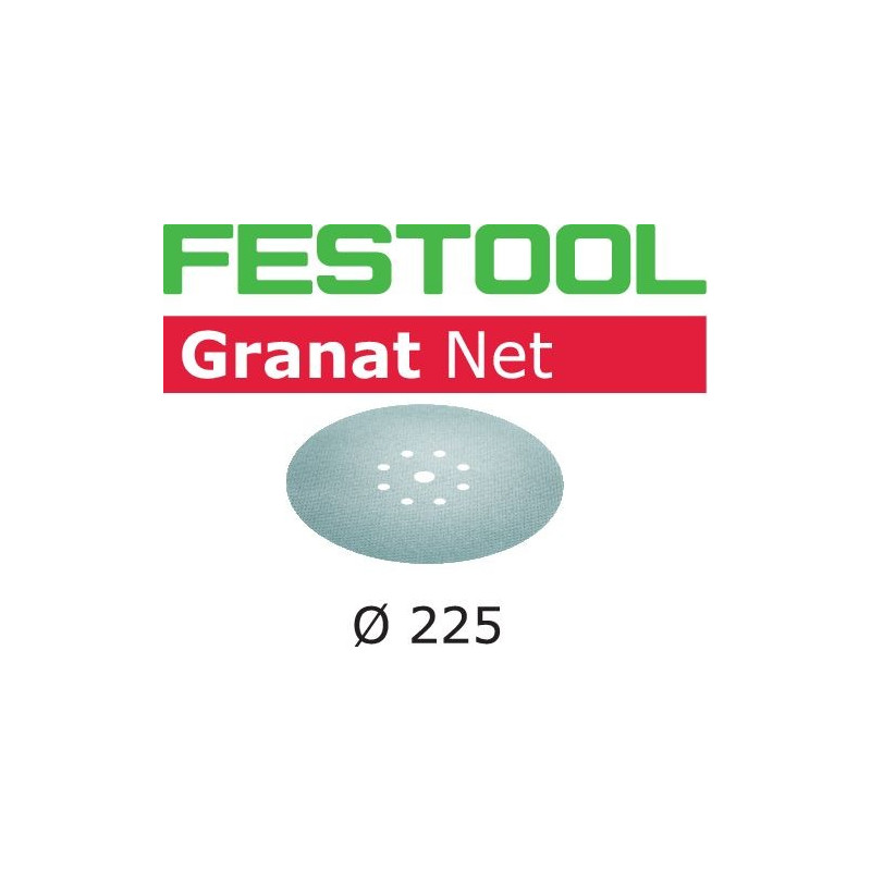 Festool Materiały ścierne z wł&oacute;kniny Granat Net STF D225 P240 GR NET/25 203318