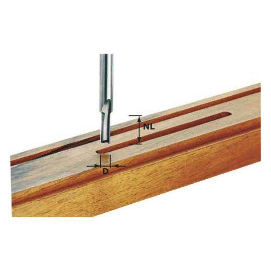 Festool Frez do wpustów HW z trzpieniem 8 mm HW S8 D3/6 490952