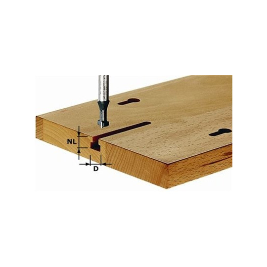 Festool Frez do wpustów T HW z trzpieniem 8 mm HW S8 D105/NL13 491035