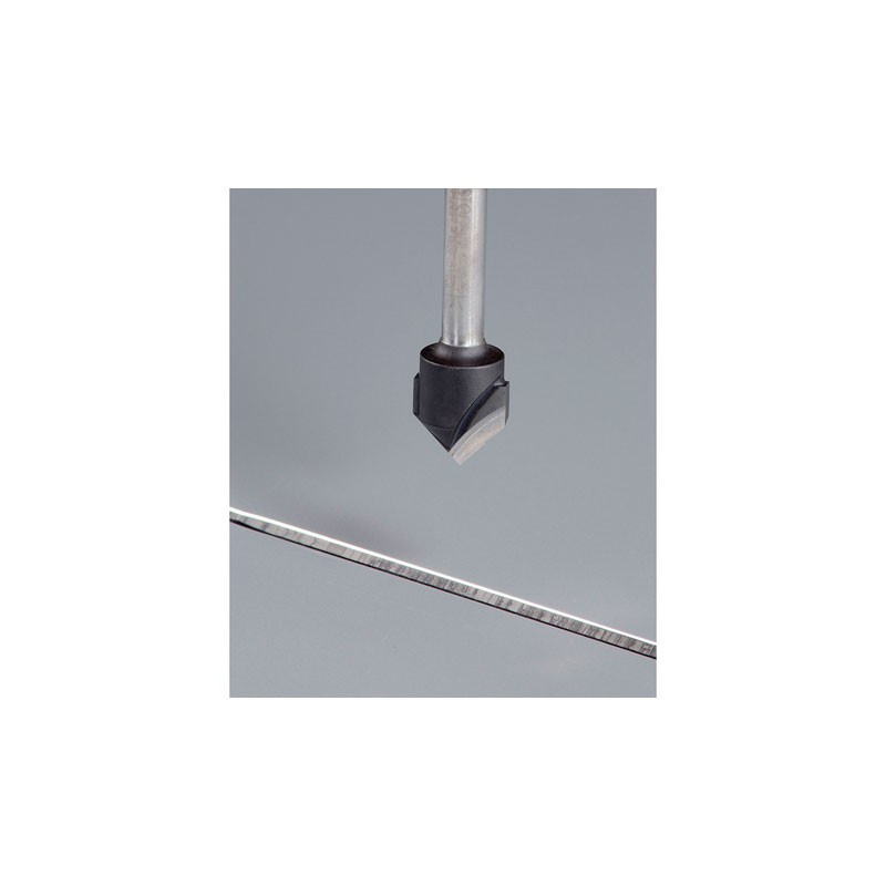 Festool  Frez do wpust&oacute;w V HW z trzpieniem 8 mm HW S8 D18-90 Alu 491444