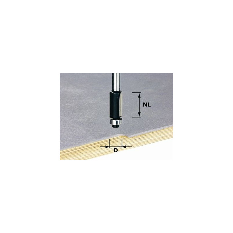 Festool Frez do wyrównywania HW z trzpieniem 8 mm HW S8 D127/NL25 491027