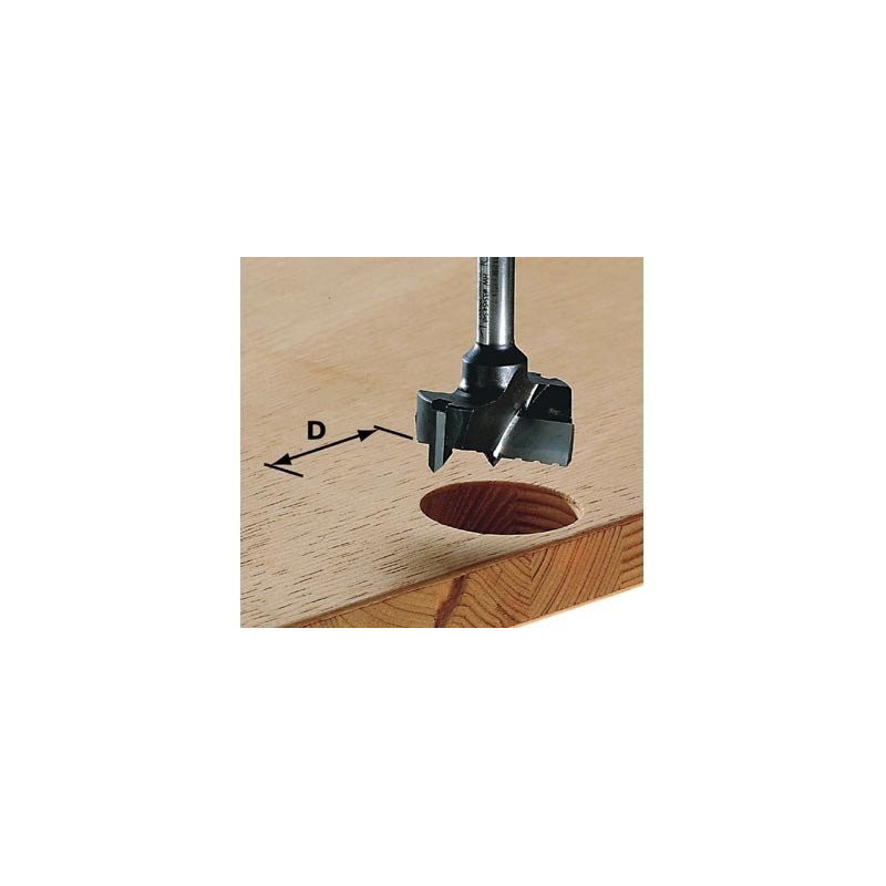 Festool Wiertłofrez do otworów pod okucia HW z trzpieniem 8 mm HW S8 D30 491075