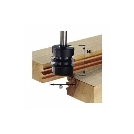 Festool Frez do mikrowczepów HW z trzpieniem 8 mm HW S8 D34/NL32 491034