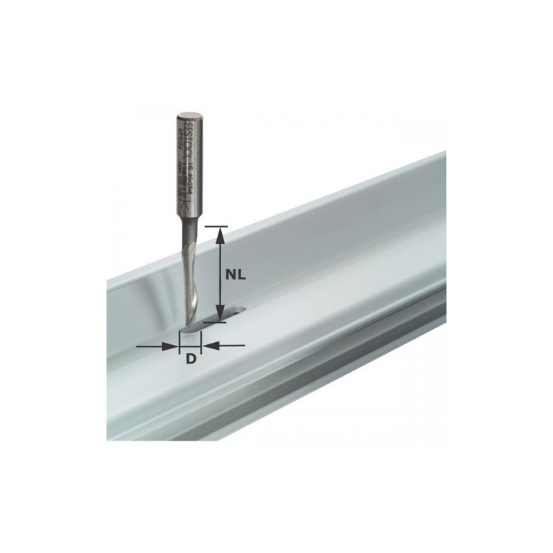 Festool Frez do aluminium HS z trzpieniem 8 mm HS S8 D5/NL23 491036