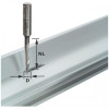 Festool  Frez do aluminium HS z trzpieniem 8 mm HS S8 D5/NL23 491036