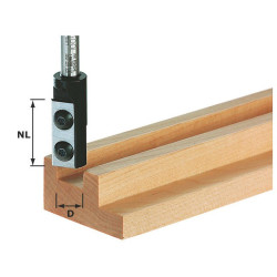 Festool Frez z płytkami do wpustów HW 8 mm HW D14/30 S8