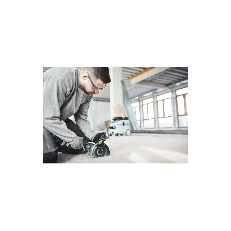 Festool Akumulatorowy system cięcia z osprzętem diamentowym DSC-AGC 18-125 FH Li EB-Basic 