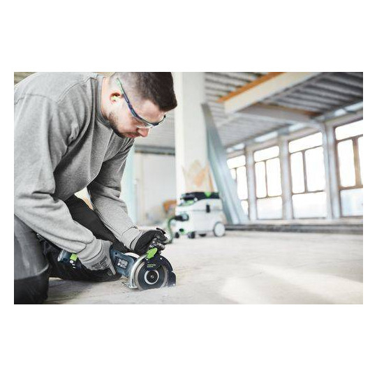 Festool Akumulatorowy system cięcia z osprzętem diamentowym DSC-AGC 18-125 FH Li EB-Basic 
