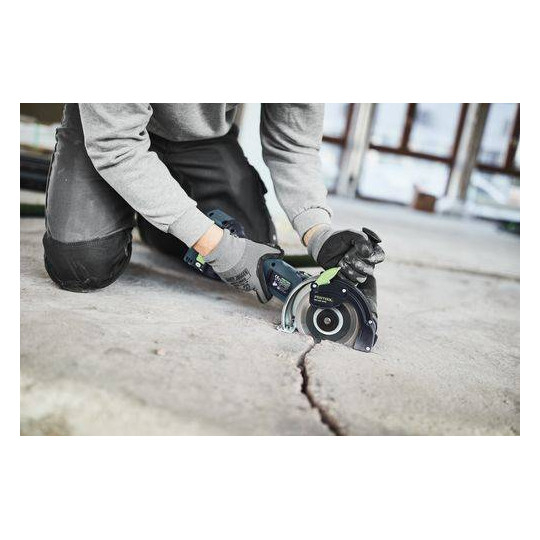 Festool Akumulatorowy system cięcia z osprzętem diamentowym DSC-AGC 18-125 FH Li EB-Basic 