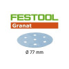 Festool  Krążki ścierne STF D77/6 P120 GR/50 497406