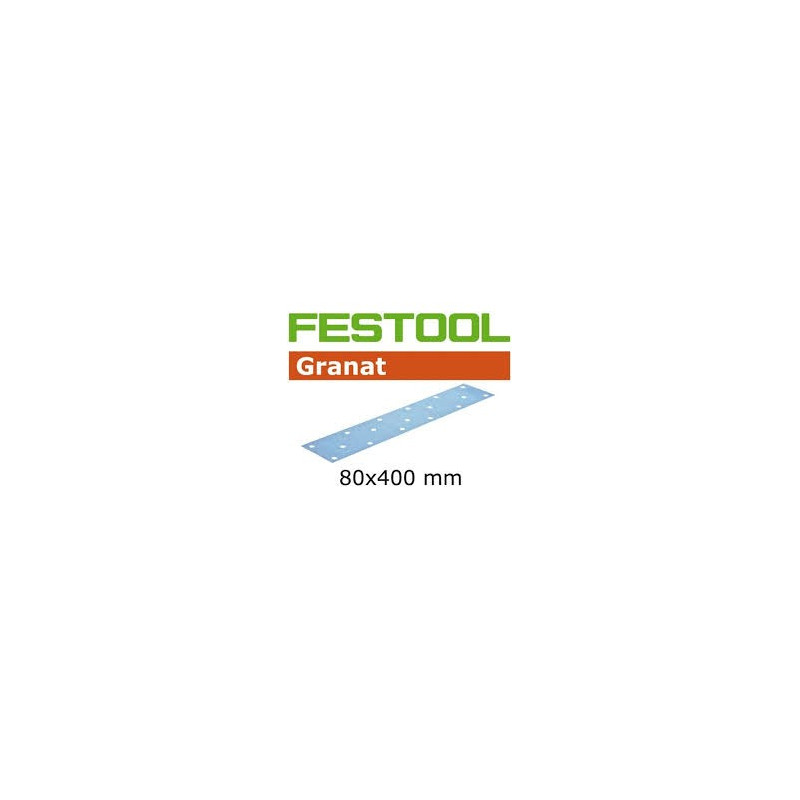 Festool Arkusze ścierne STF 80x400 P120 GR/50 497160