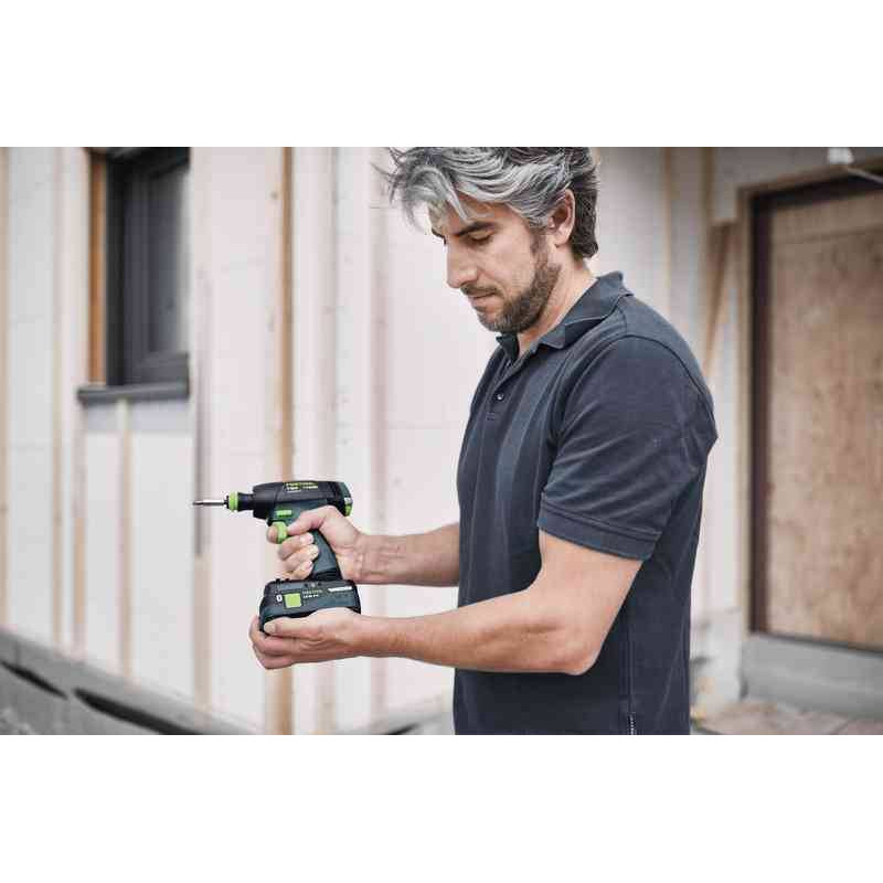 Festool Akumulatorowa wiertarko-wkrętarka T 18+3 HPC 4,0 I-Plus 574756