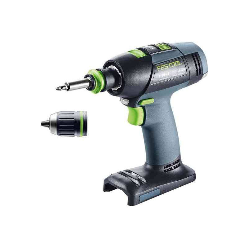 Festool  Akumulatorowa wiertarko-wkrętarka T 18+3-Basic (574763) 576448