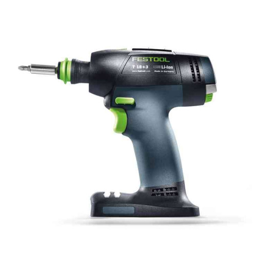 Festool  Akumulatorowa wiertarko-wkrętarka T 18+3-Basic (574763) 576448