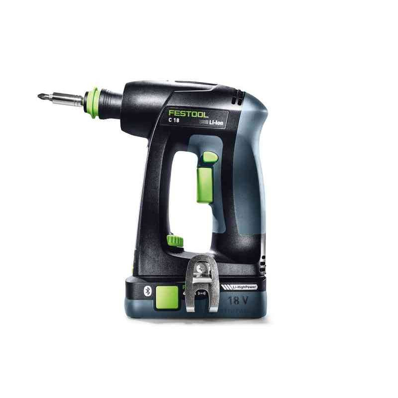 Festool Akumulatorowa wiertarko-wkrętarka C 18 HPC 4,0 I-Plus (574738) 576435