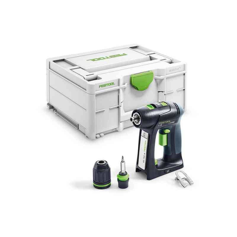 Festool Akumulatorowa wiertarko-wkrętarka C 18-Basic (574737) 576434
