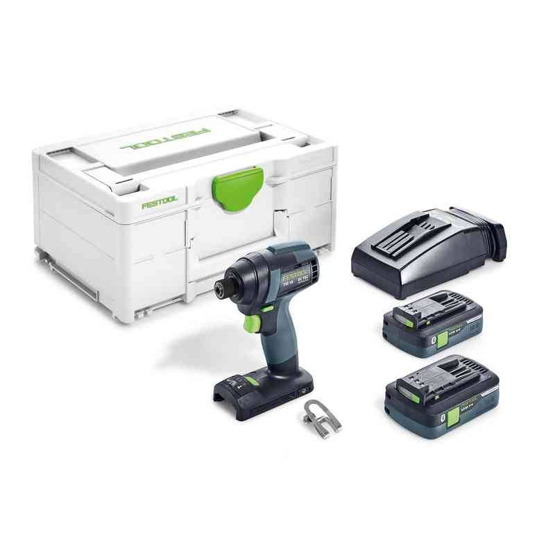 Festool  Akumulatorowa zakrętarka udarowa TID 18 HPC 4,0 I-Plus 576482
