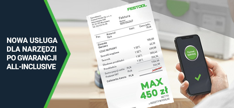 Nowa usługa dla narzędzi po gwarancji All-Inclusive