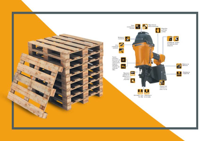 Gwoździarki bębnowe do produkcji palet Gwoździarki bębnowe do produkcji palet